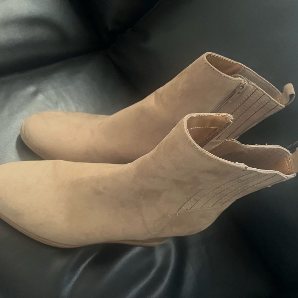 Universal Thread Beige Ankle Booties - Picture 7 of 7